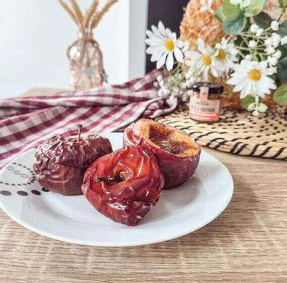 Pomme gourmande au spéculoos 