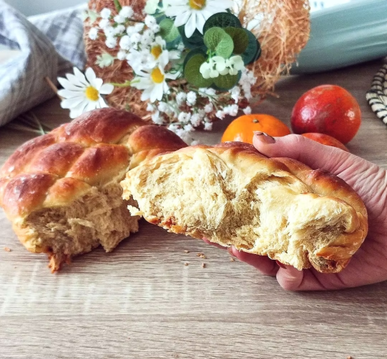 Brioche tressée super moelleuse