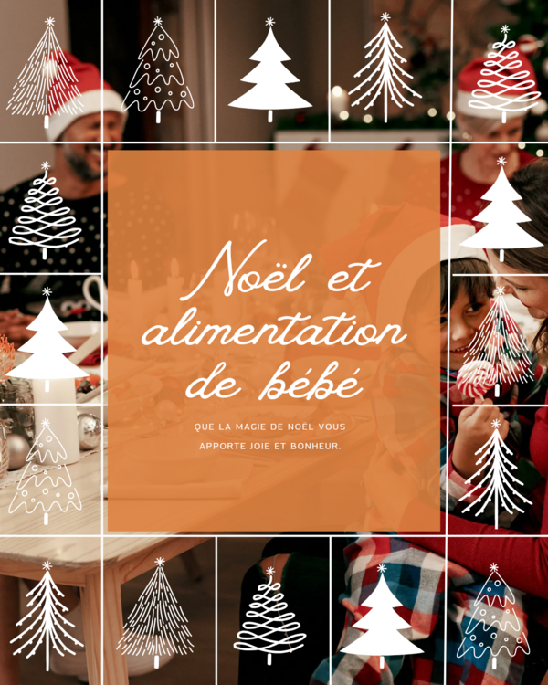 Bébé et les repas de Noël 