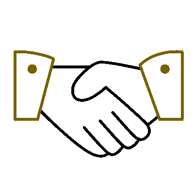 Wired outline 456 handshake deal hover pinch