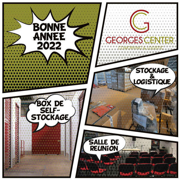 L’ÉQUIPE GEORGES CENTER VOUS SOUHAITE UNE BONNE ANNÉE 2022 !