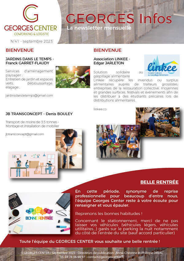 Georges Infos - Rentrée 2023