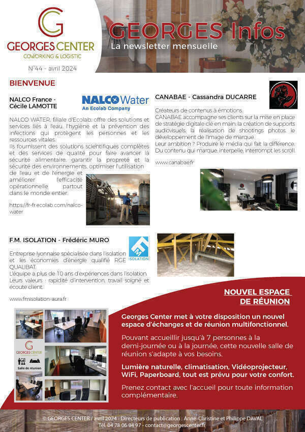 Georges Infos - Avril 2024