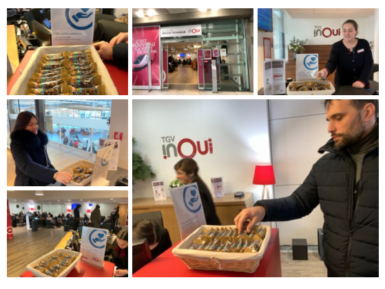 Retrouvez les barres céréales Be-Kind dans les salons grand voyageur SNCF TGV InOui !