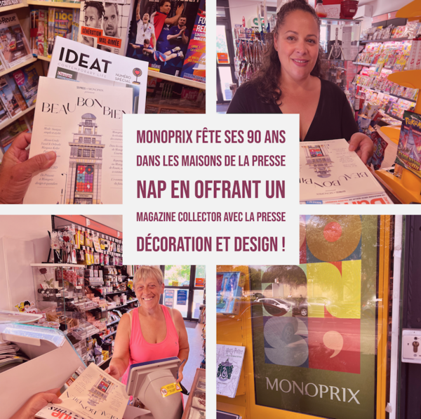 Un magazine Monoprix pour fêter ses 90 ans !