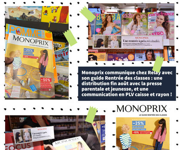 Monoprix fait sa rentrée des classes