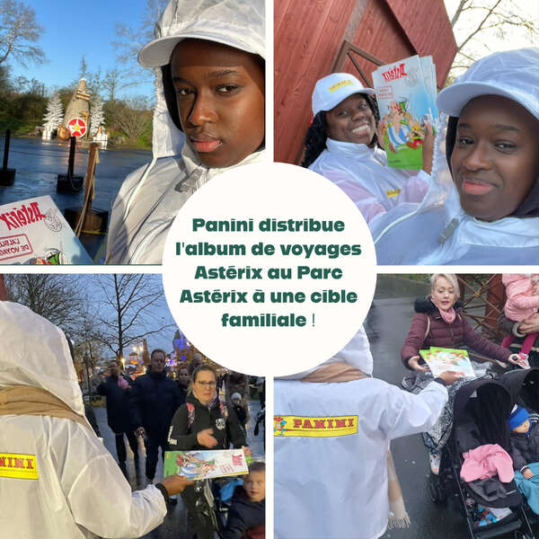 Panini au Parc Astérix