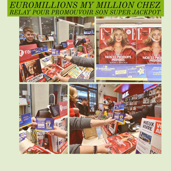Euromillions My Million chez Relay