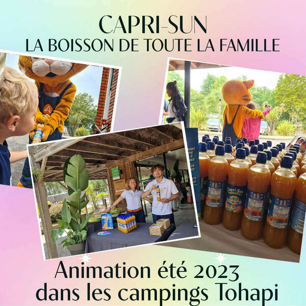 Capri-Sun dans les campings