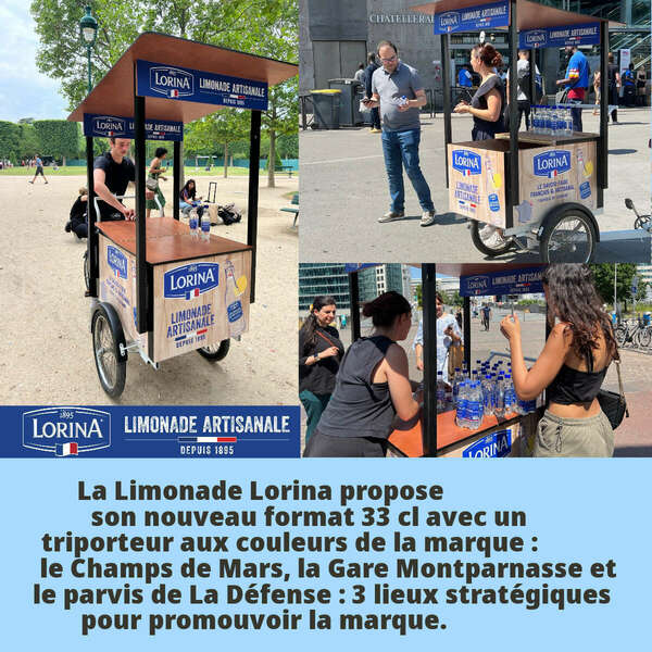 Lorina et son nouveau format 33 cl !