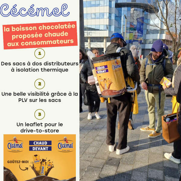 Une boisson chaude dans les rues de Lille !