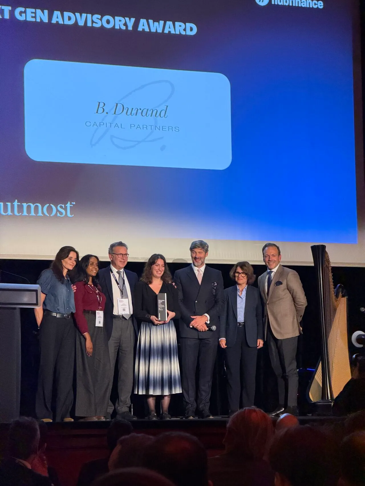 B. Durand Capital Partners, lauréat du Next Gen Advisory Award !
