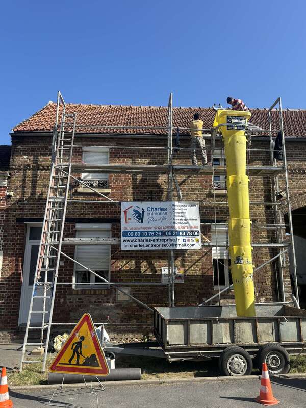 Un chantier de couverture haut de gamme réalisé en une semaine