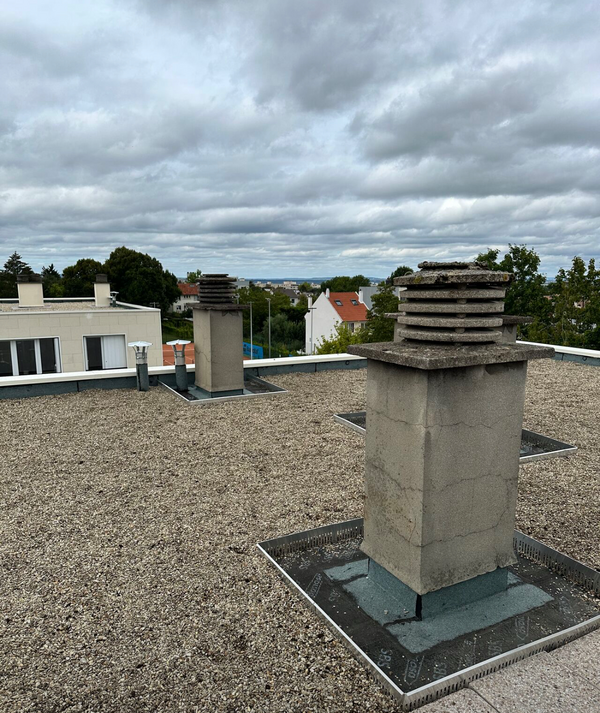 Réfection complète d’une toiture-terrasse gravillonnée à Compiègne