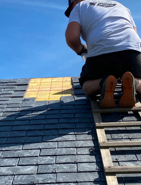 Réfection complète d’une toiture en ardoise à Chantilly – Charles Entreprise
