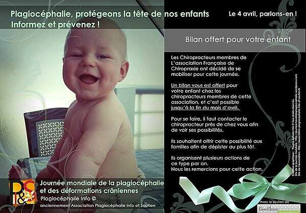Journée mondiale de la plagiocéphalie