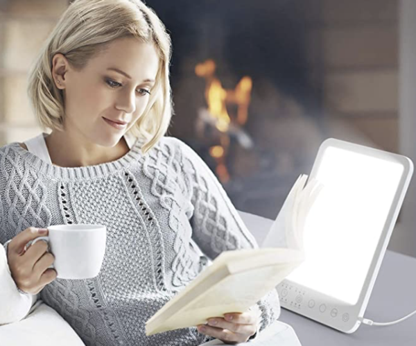 lampe luminotherapie lumière du jour contre le stress