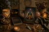 centres énergétiques en harmonie avec des cartes de tarot