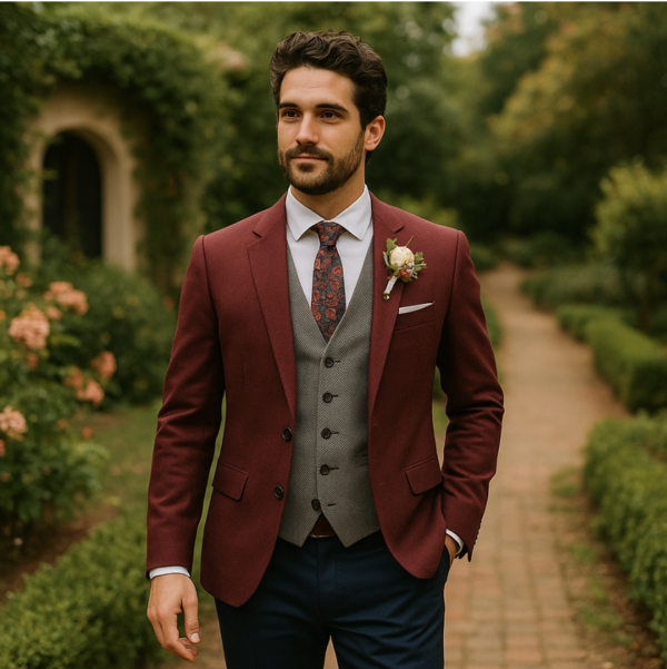 Choisir un costume de mariage dépareillé : Les avantages