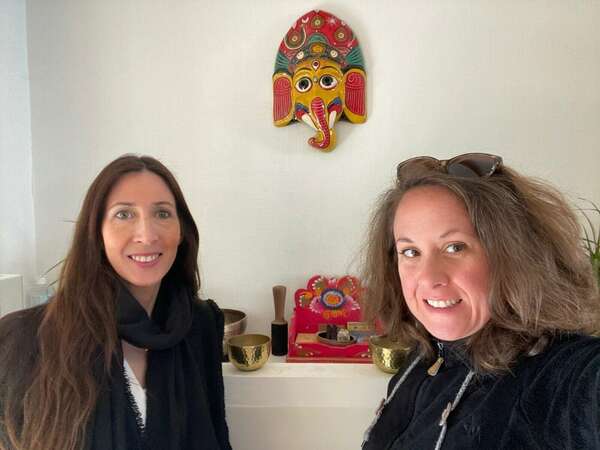 Présentation et préparation du  bain sonore à 4 mains prévu en avril