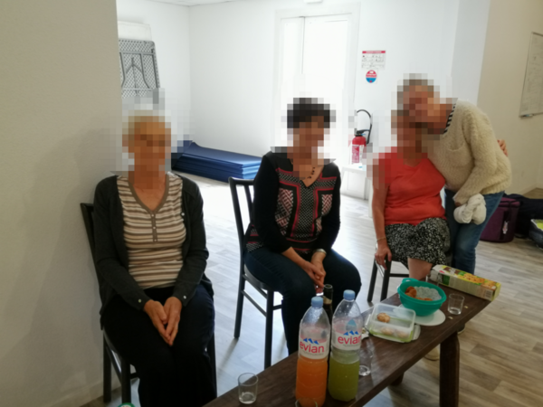 Gouter de fin d'année à La joie de vivre