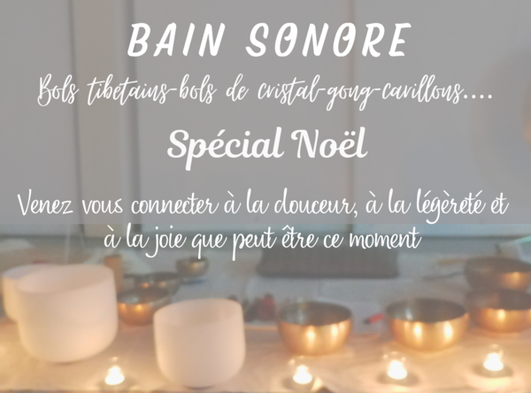 Une relaxation de Noel tout en douceur et convivialité