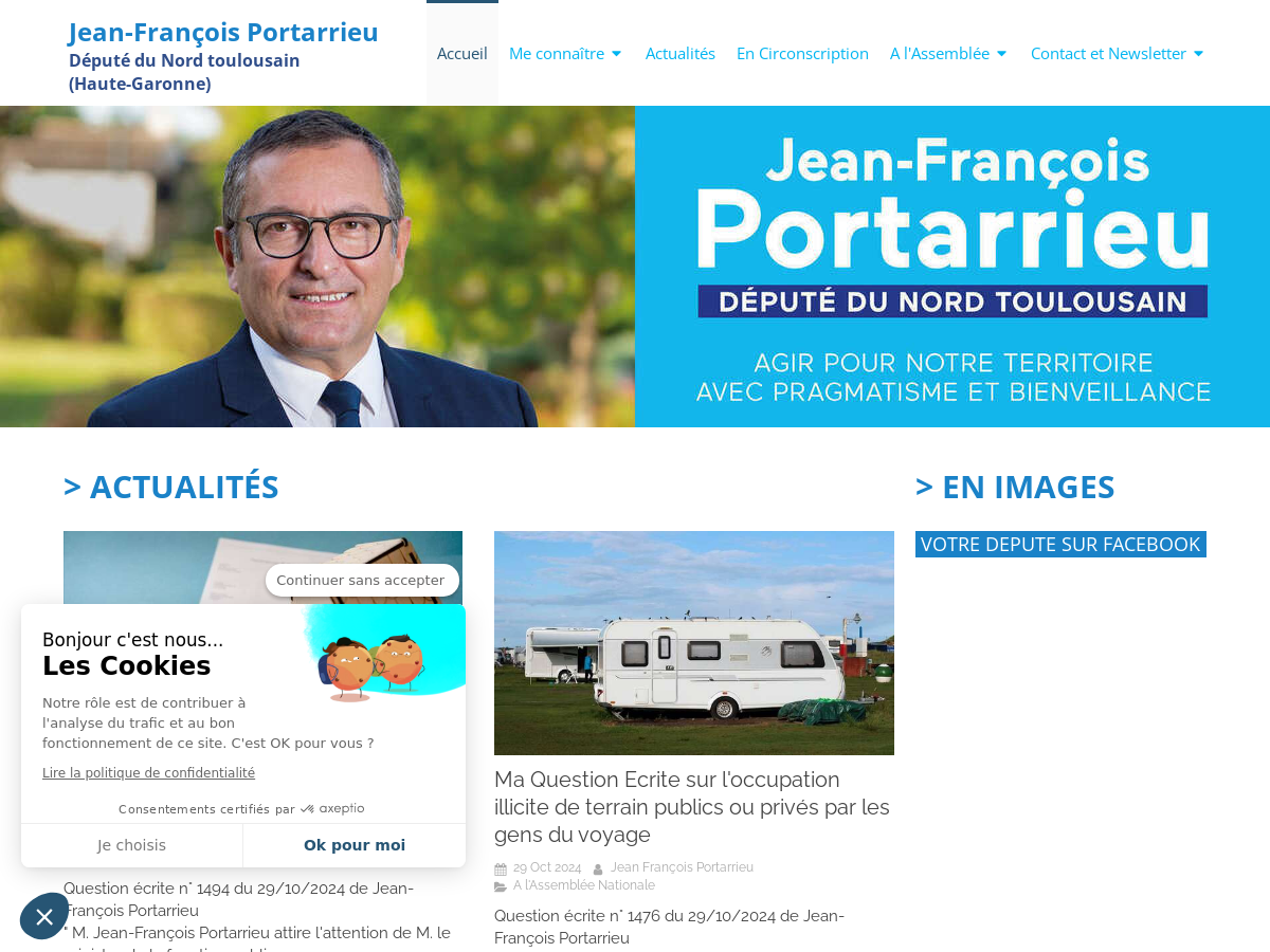 Exemple de site internet de Élu à Fonbeauzard