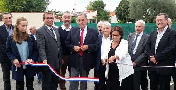 Inauguration de l'Allée Françoise de Veyrinas à Saint-Alban