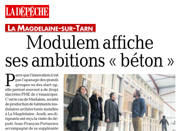 Modulem affiche ses ambitions "béton"