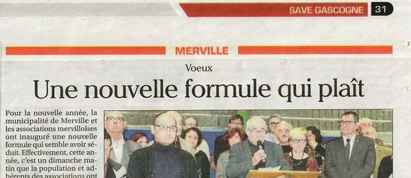 Voeux 2018 à Merville