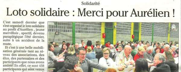 Loto solidaire à Merville