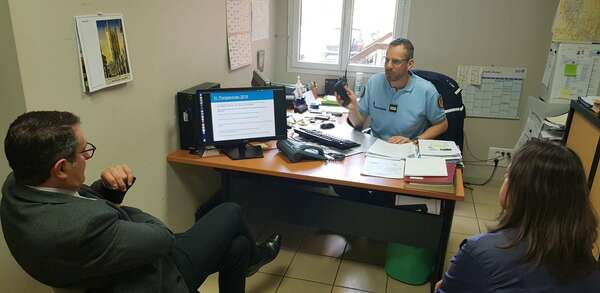 Visite de la Communauté de Brigades de Fronton