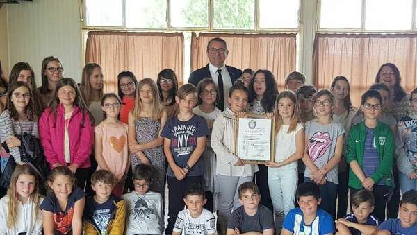 Parlement des Enfants 2018 : félicitations aux éléves de La Madgelaine !