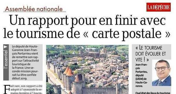 Mon interview à La Dépêche : "Pour en finir avec le tourisme de carte postale"