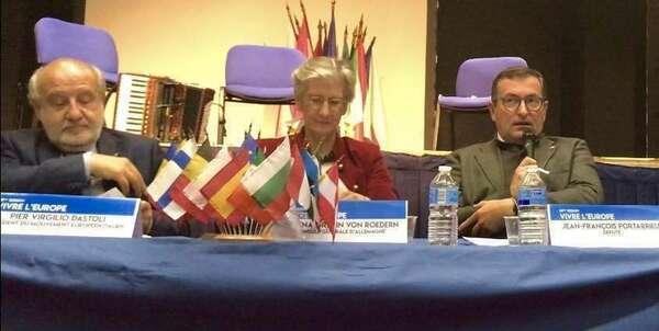 Intervention au débat sur l'Europe à St-Alban