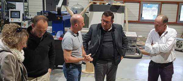 Les Rencontres Economiques du Nord Toulousain : visite de PRS à Bouloc