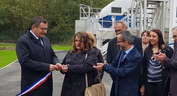 Inauguration de la nouvelle station d'épuration de La Magdelaine s/ Tarn