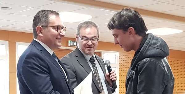 Remise des diplômes du Brevet au collége Les Violettes d'Aucamville