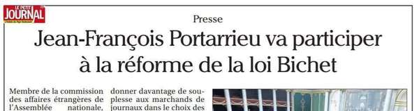 JF Portarrieu nommé responsable de la réforme de la loi Bichet sur la presse