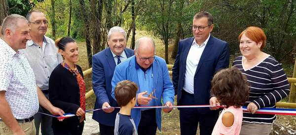 A l'ouverture du site naturel de la Gravette à Castelnau d'Estrétefonds