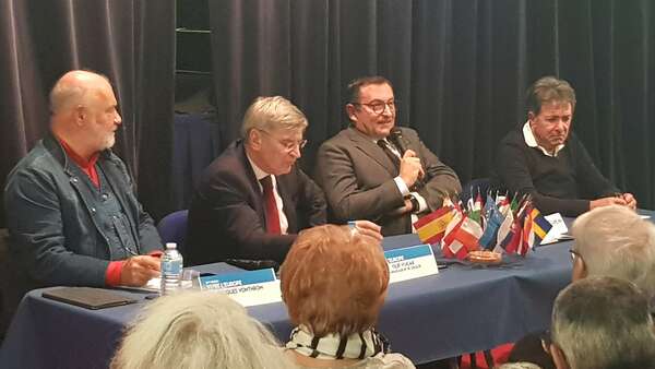 Intervention au débat sur l'Europe du comité de jumelage de St -Alban
