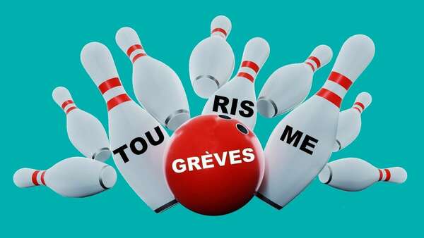 Question Ecrite sur l'impact des grèves sur le tourisme en France