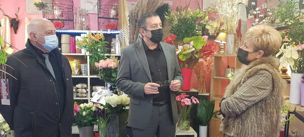 Echanges avec les commerçants de Saint-Alban