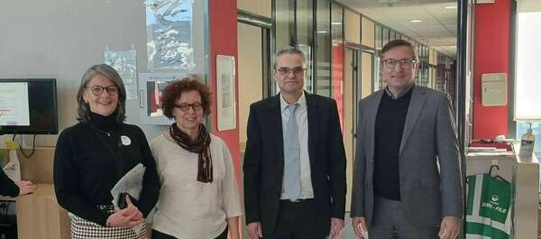 Visite de l'agence Pôle Emploi de Castelginest