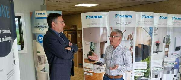Visite de l'entreprise Fricon à Castelginest
