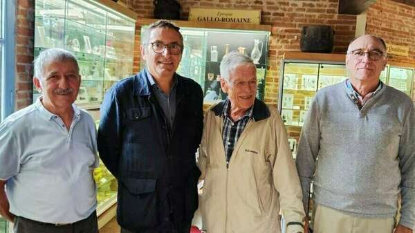 Visite du musée archéologique de Villariès
