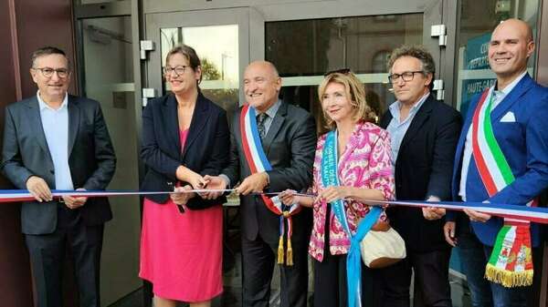 A l'inauguration de l'espace municipal Joséphine Baker à Aucamville