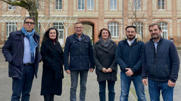 Visite du lycée agricole d'Ondes