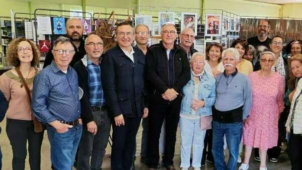 A l'expo annuelle d'arts plastiques du CLAP à Villariès