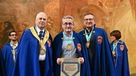 Parrainage  de Guy Garcia à la Commanderie des Maîtres Vignerons du Frontonnais